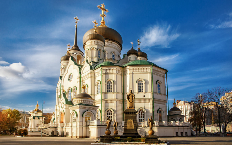 BLAGOVESHCHENSKY CATHEDRAL .