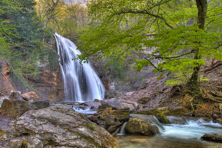 Jur-Jur waterfall 