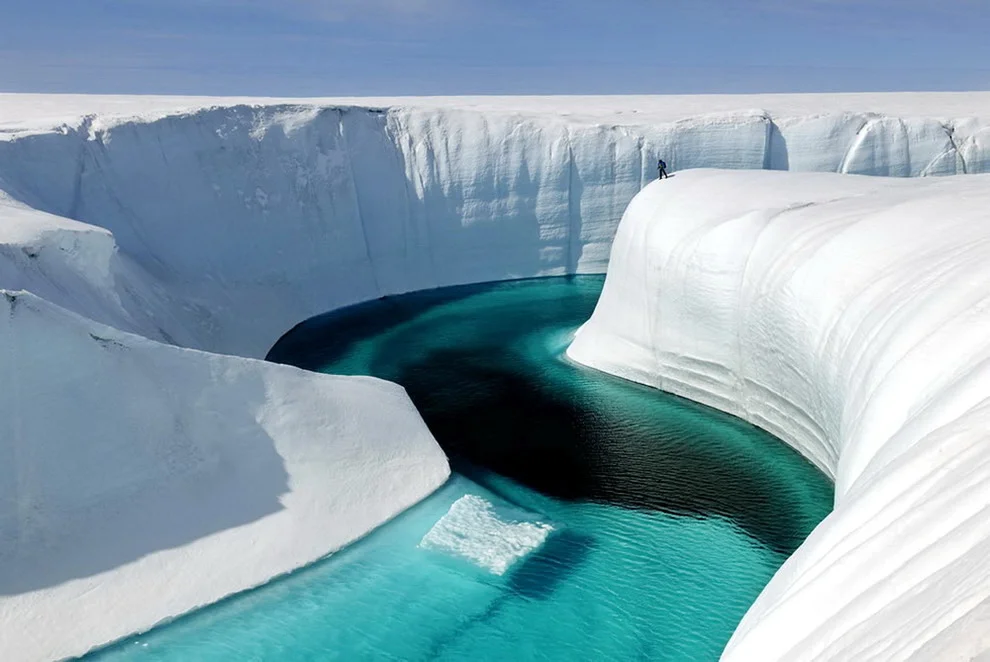 Ice Canyon, Greenland 