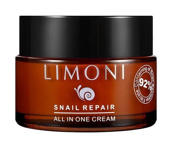 LIMONI SNAIL REPAIR ALL IN ONE CREAM RESTORATING FACE CREAM WITH SNAIL SECRETION EXTRACT.jpg 