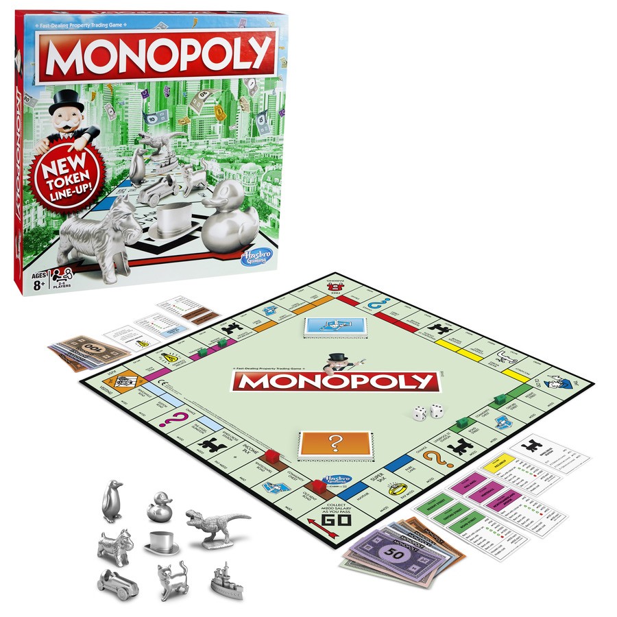 Board Game Monopoly Classic Updated 