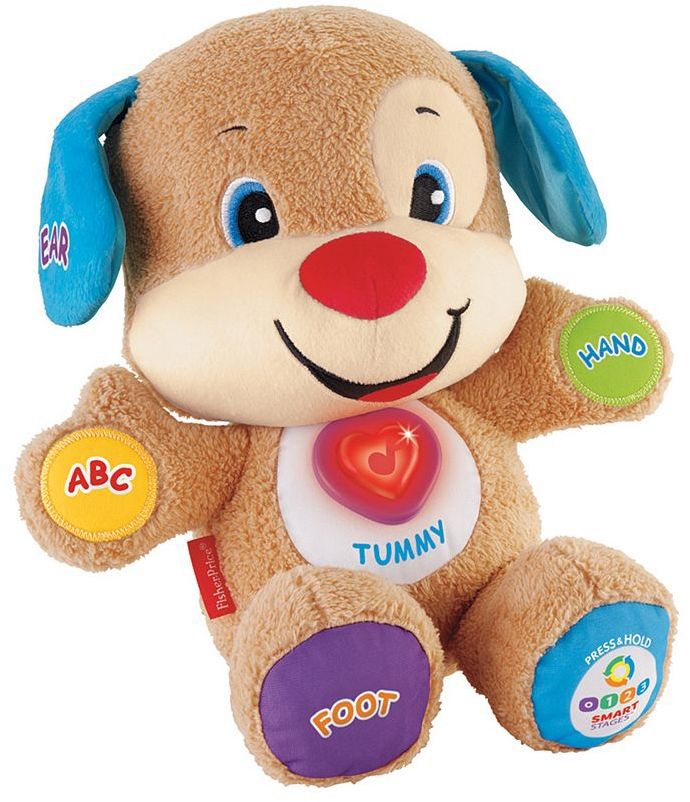FISHER-PRICE LAUGH AND LEARN.  SCIENTIFIC PUPPY WITH SMART STAGES TECHNOLOGY 