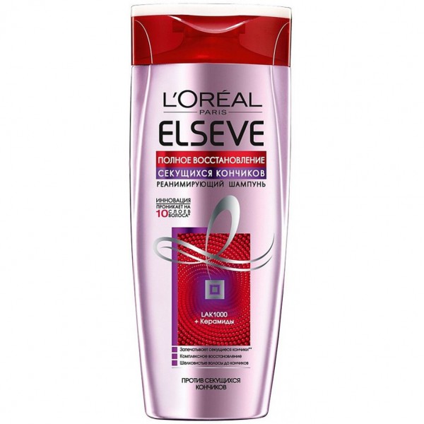 Elseve Shampoo Complete Split-Ends Repair Reanimation Split-Ends 