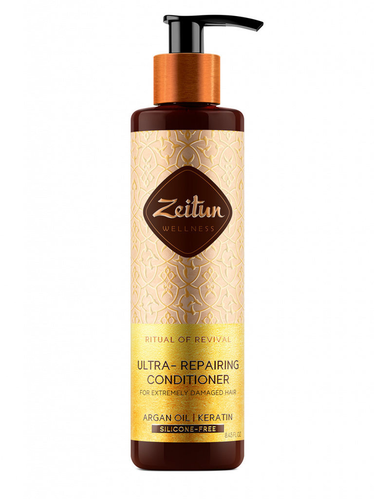 Zeitun conditioner balm Ritual of restoration for severely damaged hair 