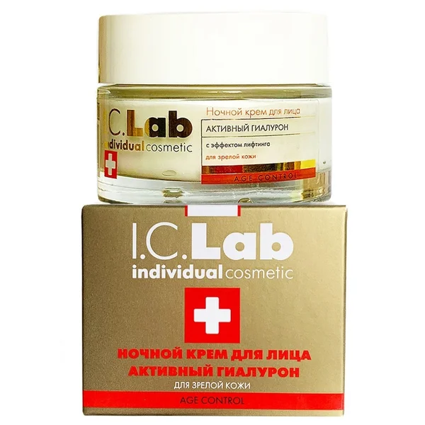 I.C.LAB AGE CONTROL NIGHT FACE CREAM ACTIVE HYALURON 