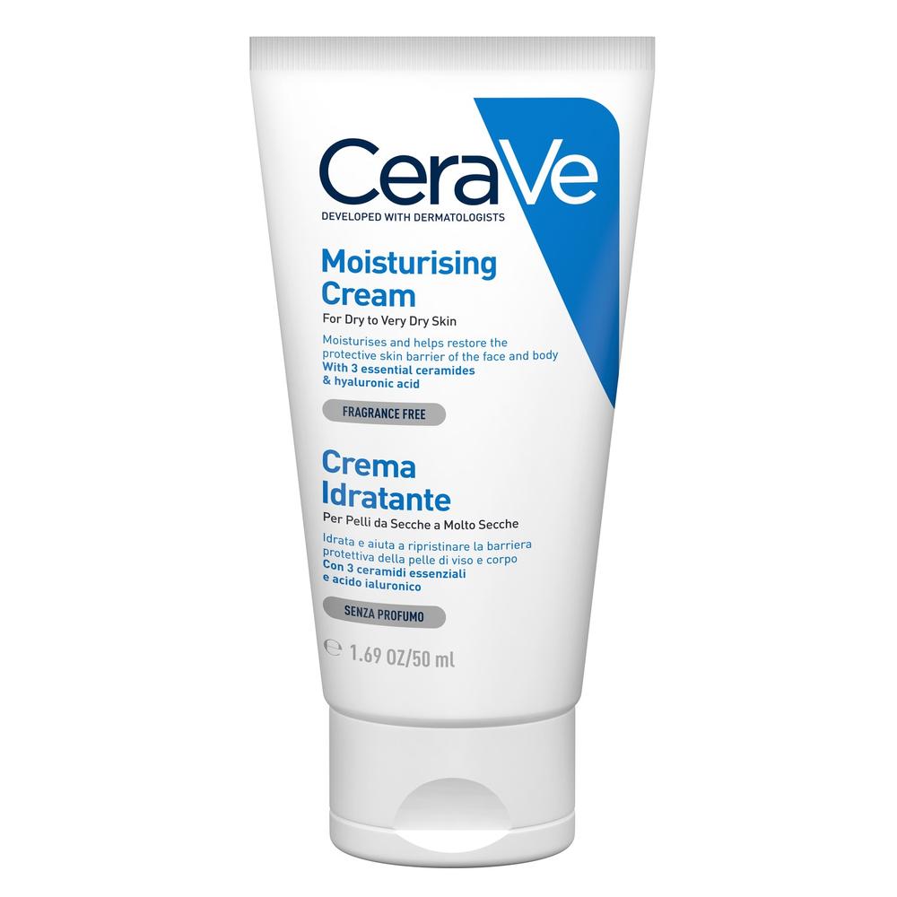 CeraVe Moisturising Cream Moisturizing cream for dry to very dry skin of the face and body 