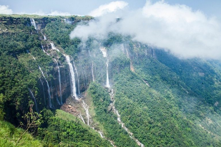 Nohsngithiang (Seven Sisters) Falls  
