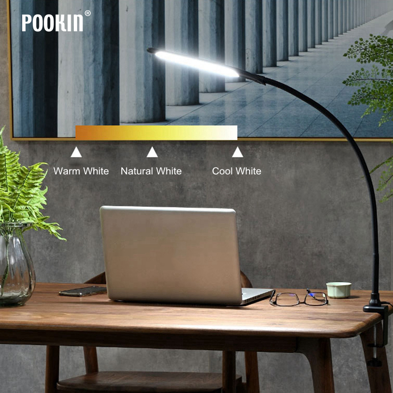 Pookin Long Arm Desk Lamp