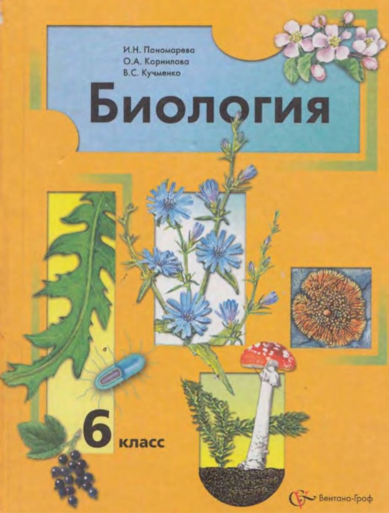 I. N. PONOMAREVA  Kornilova O. A.  V. S. Kumchenko  BIOLOGY.  6 CL.jpg 