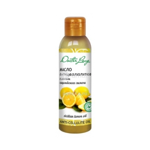 Doctor Long anti-cellulite oil with sicilian lemon oil 