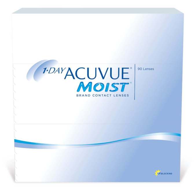 ACUVUE 1-Day Acuvue Moist with 25.5 Dk / t 