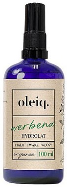 Oleiq Verbena Hydrolat for face, body and hair Verbena Hydrolat 