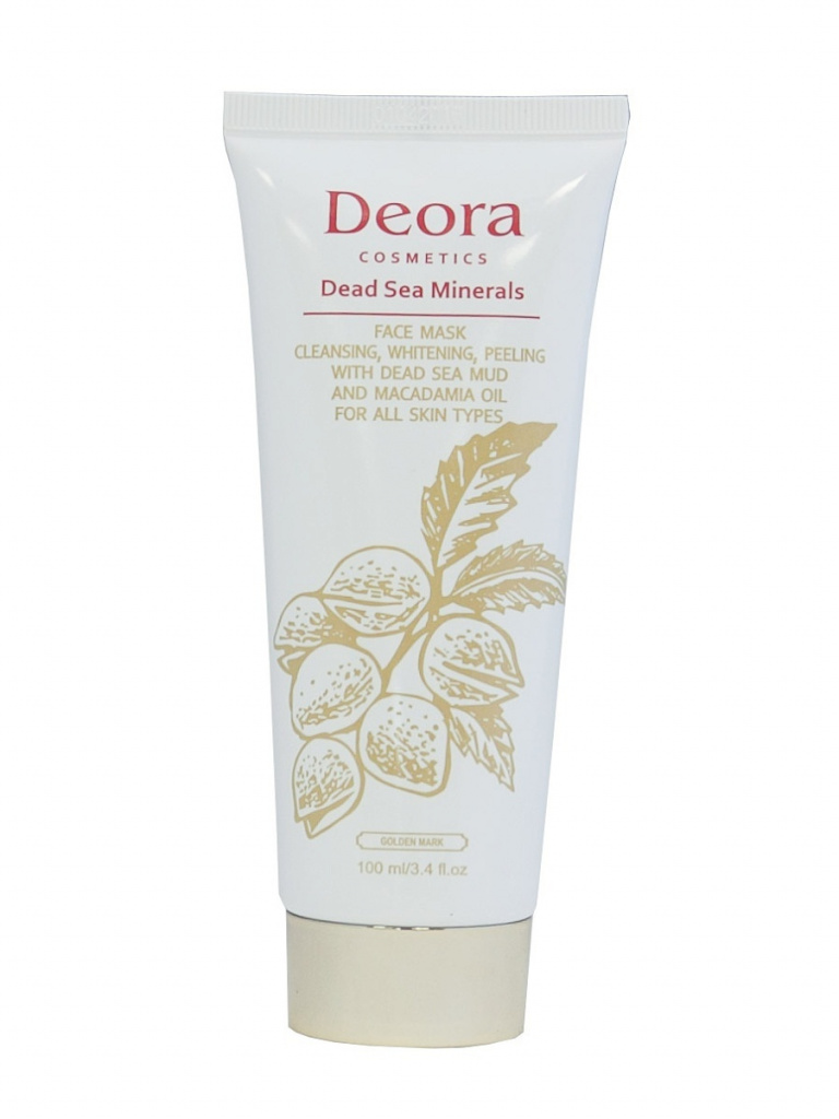 Deora Cleansing & Whitening Peeling Mask with Dead Sea Mud 