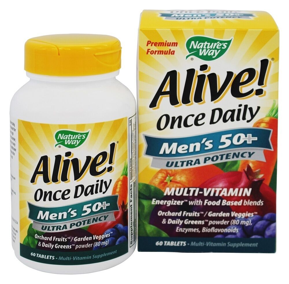 Nature's Way, Alive! Once Daily Ultra Potency for men 