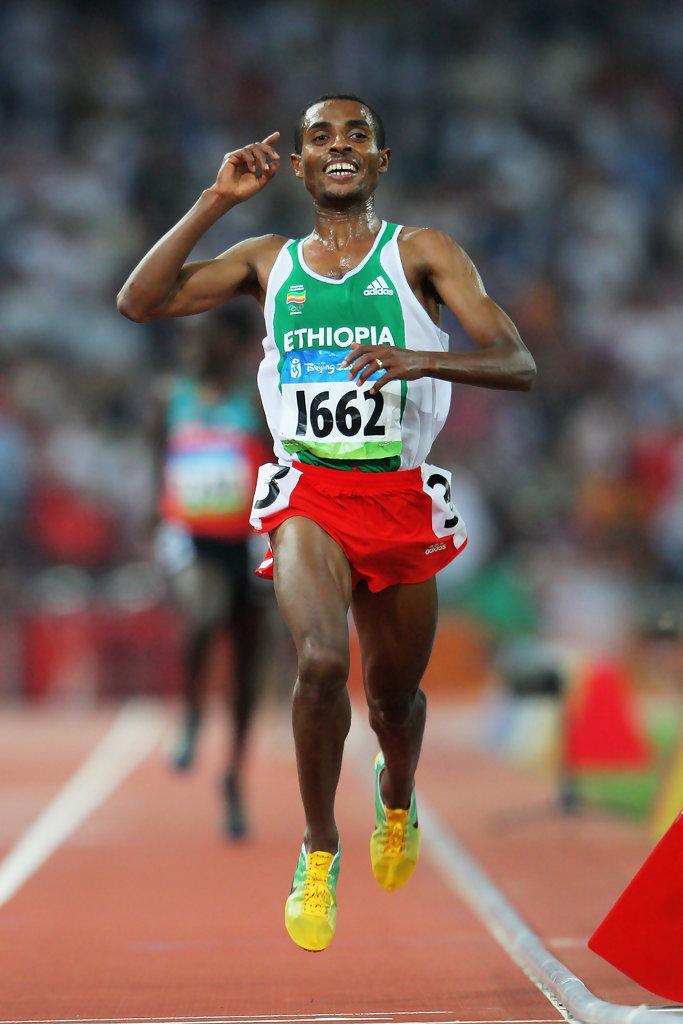Kenenisa Bekele Beyecha - little Olympic marathon runner 