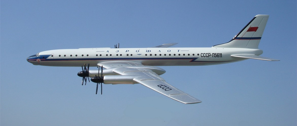 Tu-114 - the largest turboprop airliner 