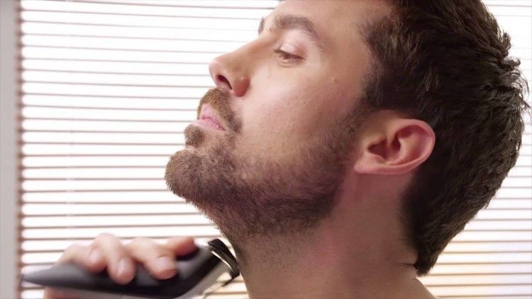 Use a trimmer or razor to remove hair from your neck 