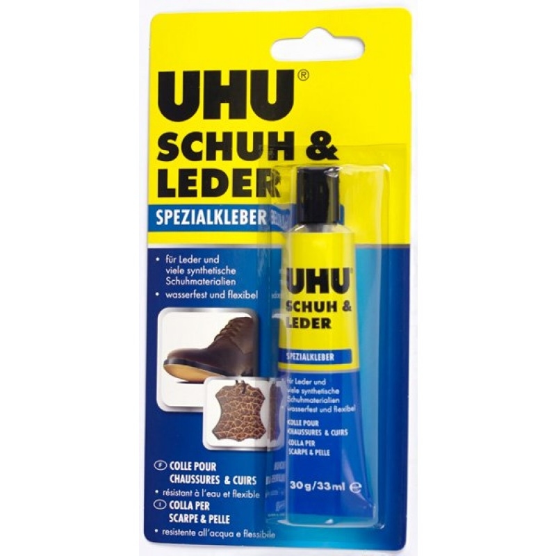 Adhesive for leather and shoes UHU 