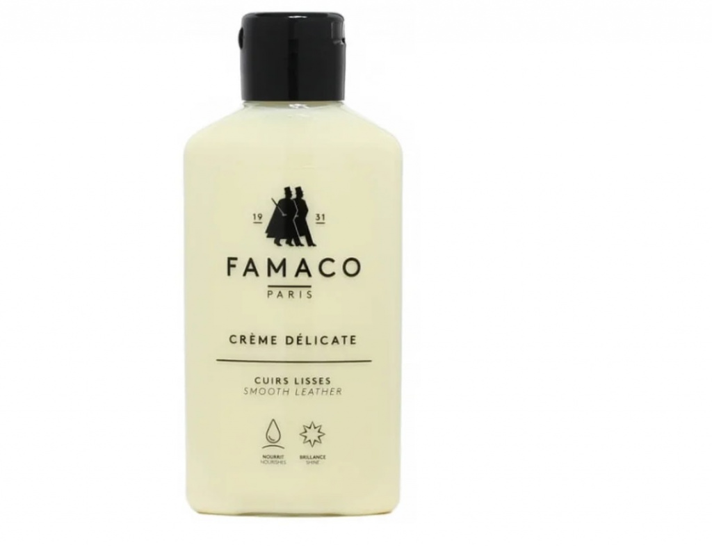 Cream-balm for shoes Famaco Creme Deliate Incolore 