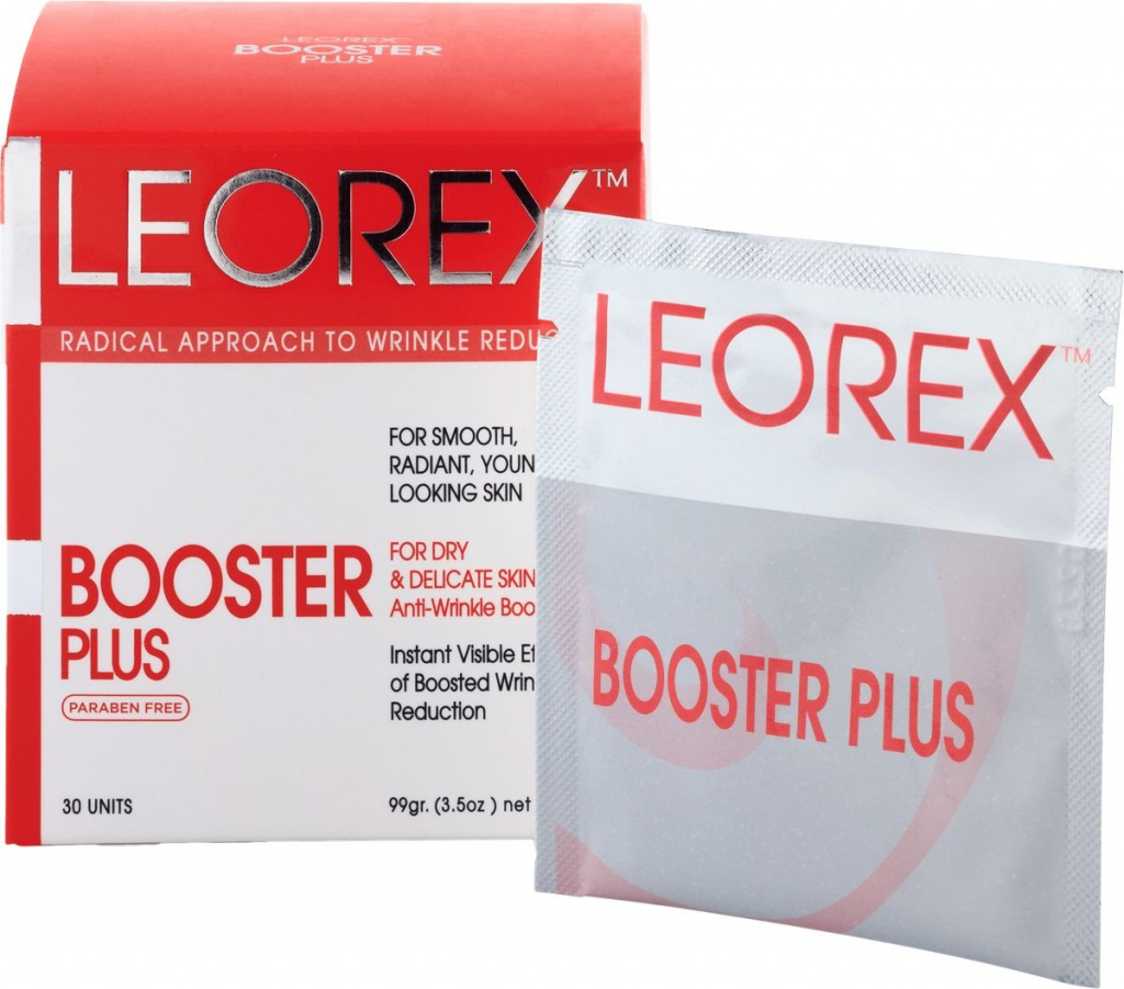 LeorexBooster plus anti-aging anti-wrinkle mask, 10 sachets 