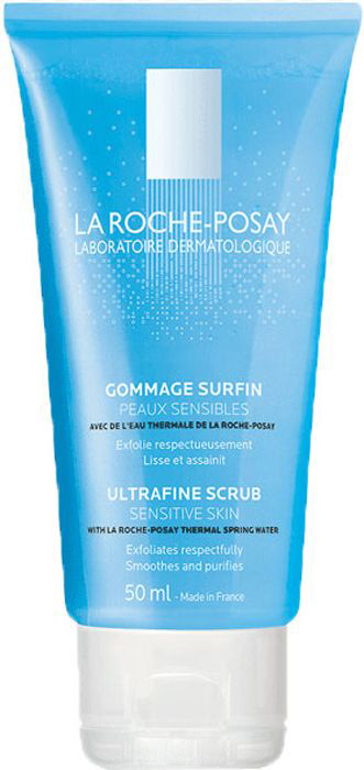 La Roche-Posay soft scrub from blackheads 