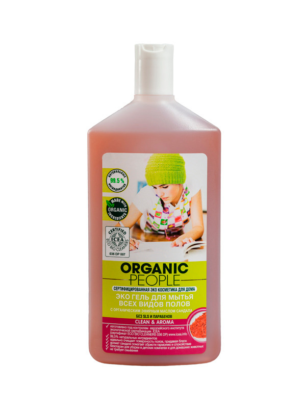 Organic People Eco floor cleaning gel 
