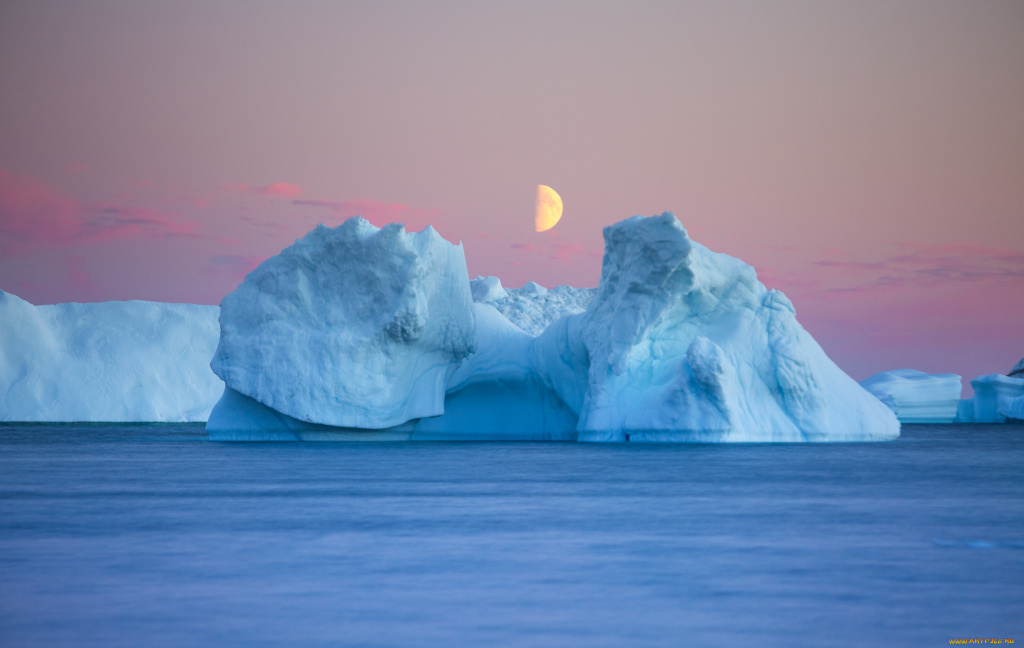 Iceberg in the Northern Hemisphere 