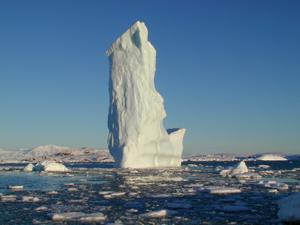 Iceberg off the Falkland Islands 