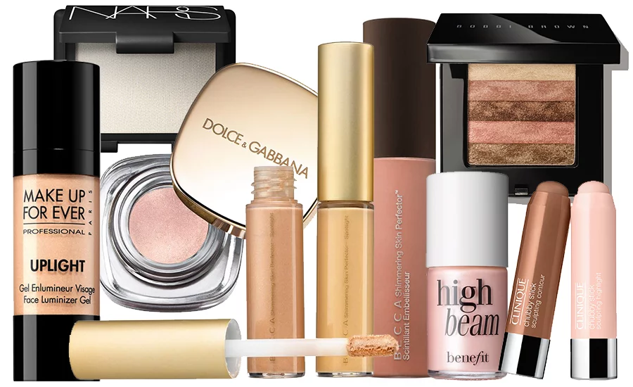 The best highlighter brands and their products 