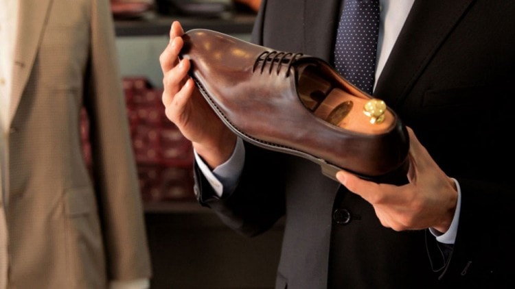The right shoes are the foundation of a successful suit 