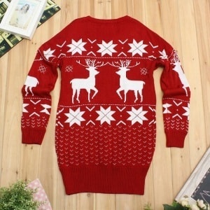 Sweater with deers 