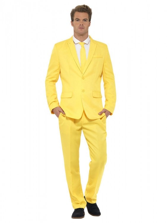Yellow suit 