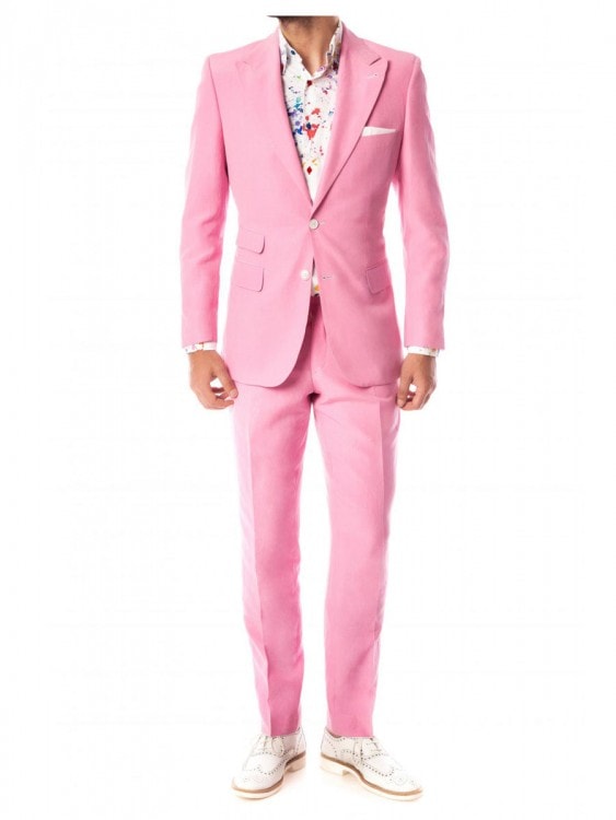 Pink suit 