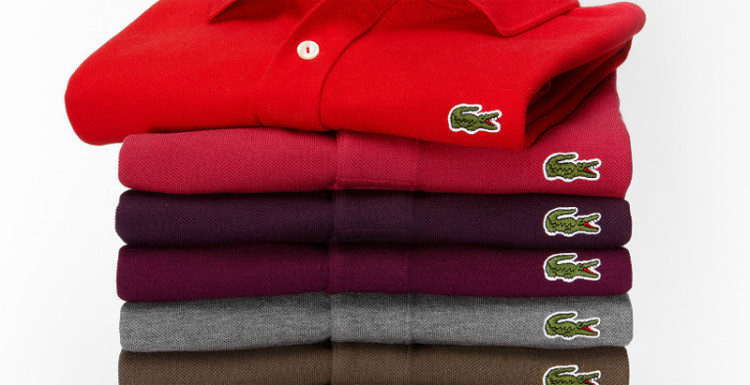 Lacoste polo shirts have barely changed in several decades, expanded 