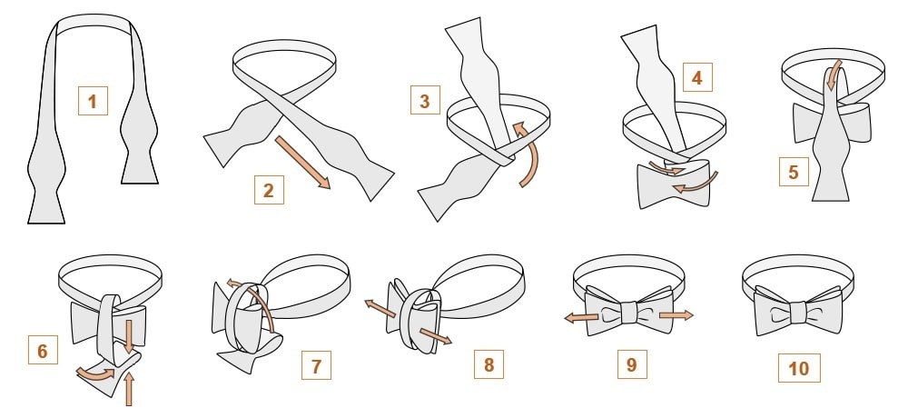 How to tie a bow tie 