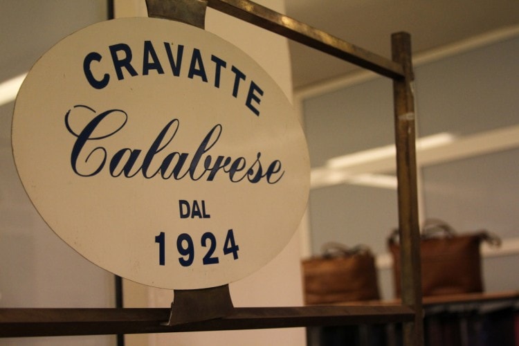 Calabrese Workshop Entrance Sign 