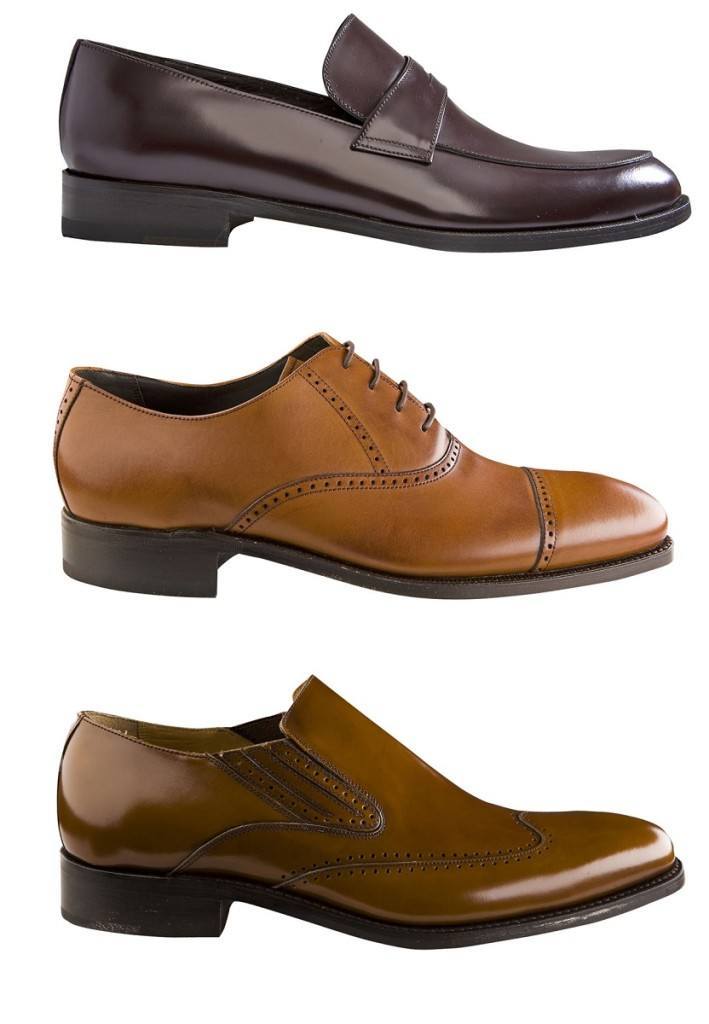 Stylish man's wardrobe, classic shoes 