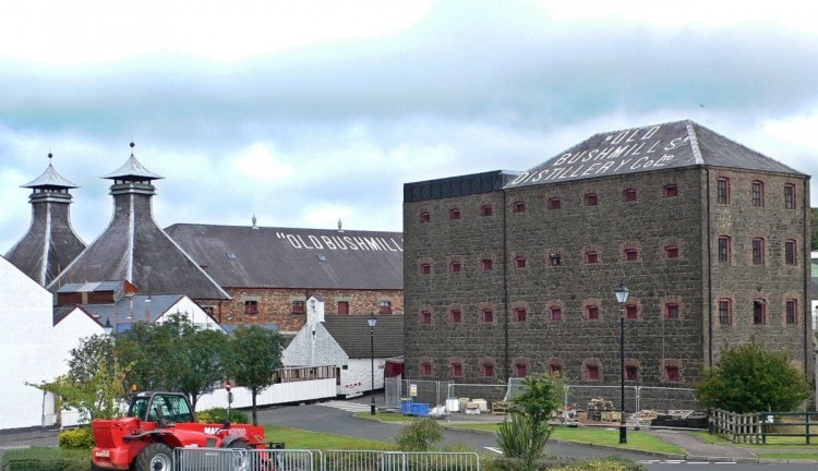 Old Bushmills Distillery Factory 