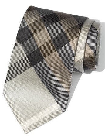 Synthetic silk tie 