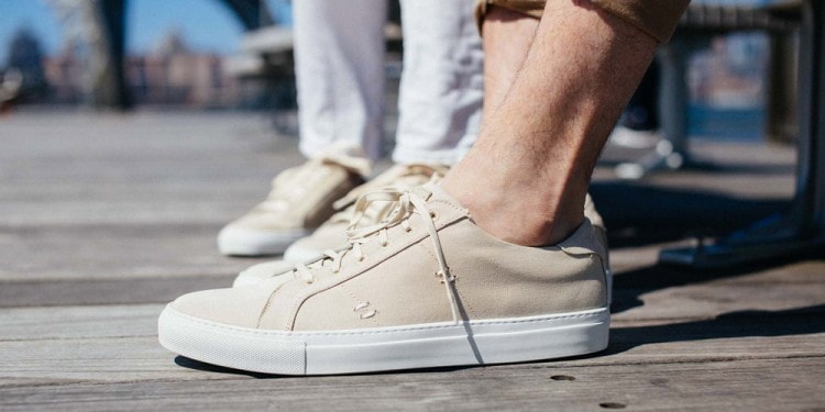 Sneakers and textile sneakers are a great choice for summer 