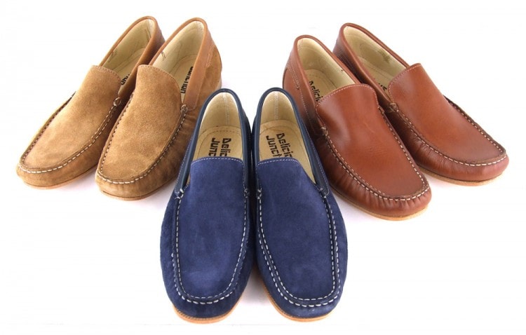 Loafers or moccasins are very comfortable shoes for summer 