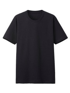 Uniqlo_black t-shirt 