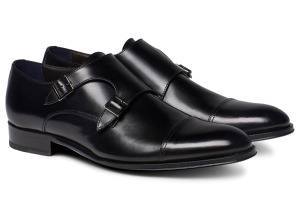 Black monk shoes 
