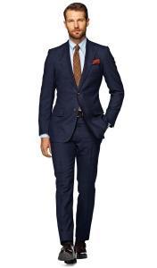 Suitsupply_ navy blue classic suit 