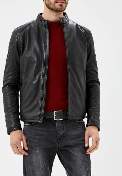 Strellson Leather Jacket 