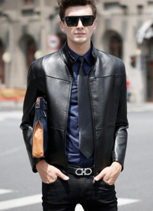 Lookbook - leather jacket 