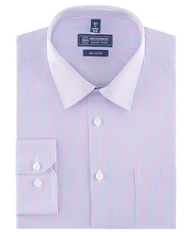 Lilac pinstripe shirt 