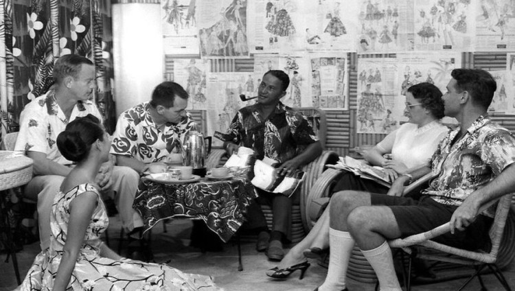The history of the Hawaiian shirt goes back about a hundred years. 