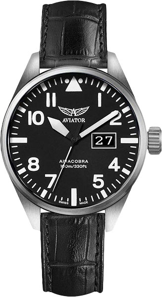 Men's Swiss watch Aviator V.1.22.0.148.4 