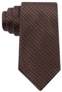 Brown tie 